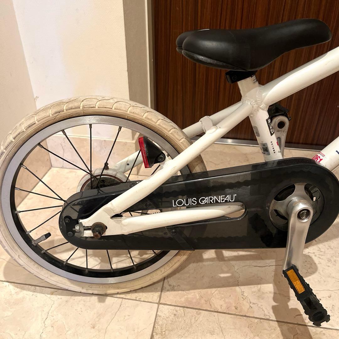 ルイガノキッズバイクホワイト16インチ ※湘南東部近辺でお取引き可能な方（土日）