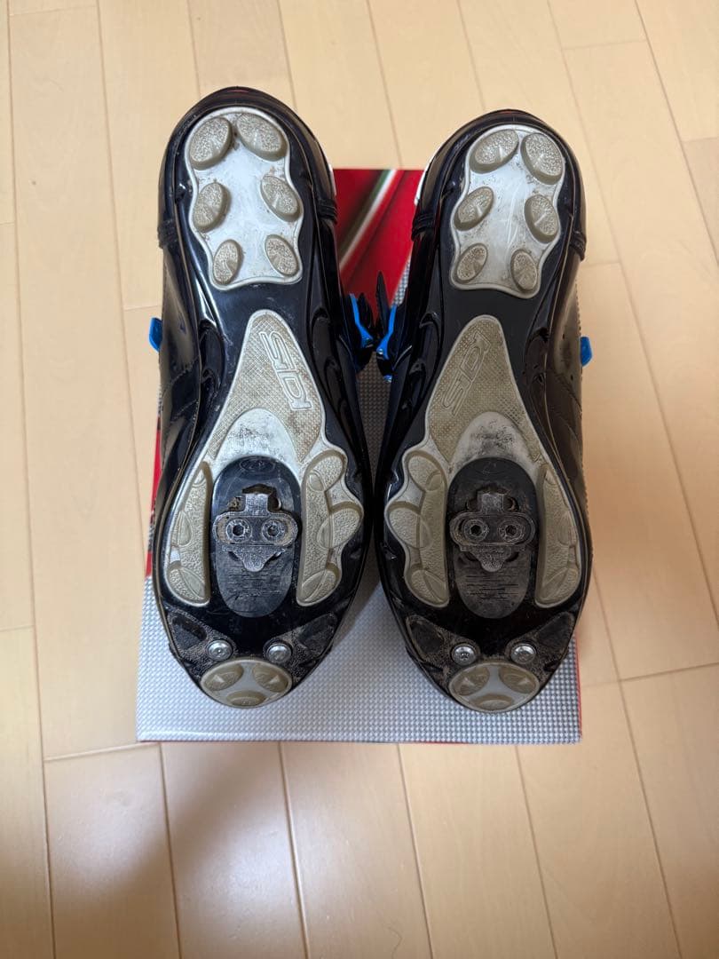 SIDI サイクリングシューズ ブラック/ブルー