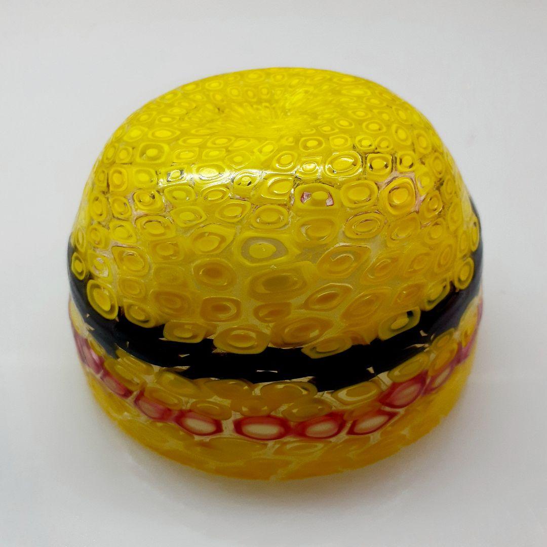 MURANO ムラノ イエロー ミルフィオリ お碗 皿