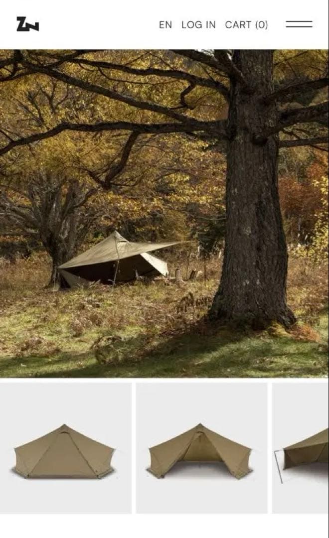 ZANE ARTS FS-511/GIGI-1 TC キャンプテント