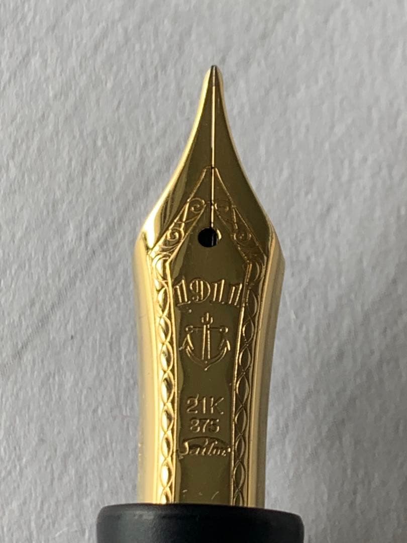 セーラー 長刀研ぎ 万年筆 21Kペン先