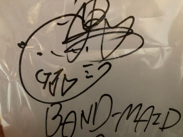 BAND-MAID直筆サイン色紙◆小鳩ミク茜バンドメイド ◆BAND MAID