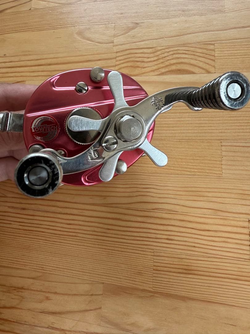 【希少】道楽 dowluckバイトマンフォージド ピンク　アートデコハンドル付き