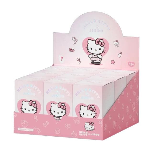 JISOO × ハローキティ キーホルダー 9個入りBOX シュリンク付