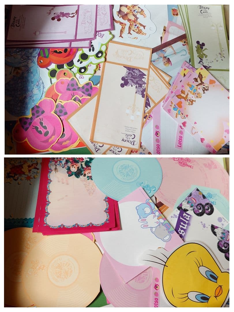 紙モノ　大量　まとめ売り　バラメモ　レターセット　平成レトロ　ファンシー系他