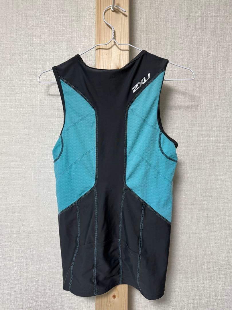 2XU フロントジッパー タンクトップ M