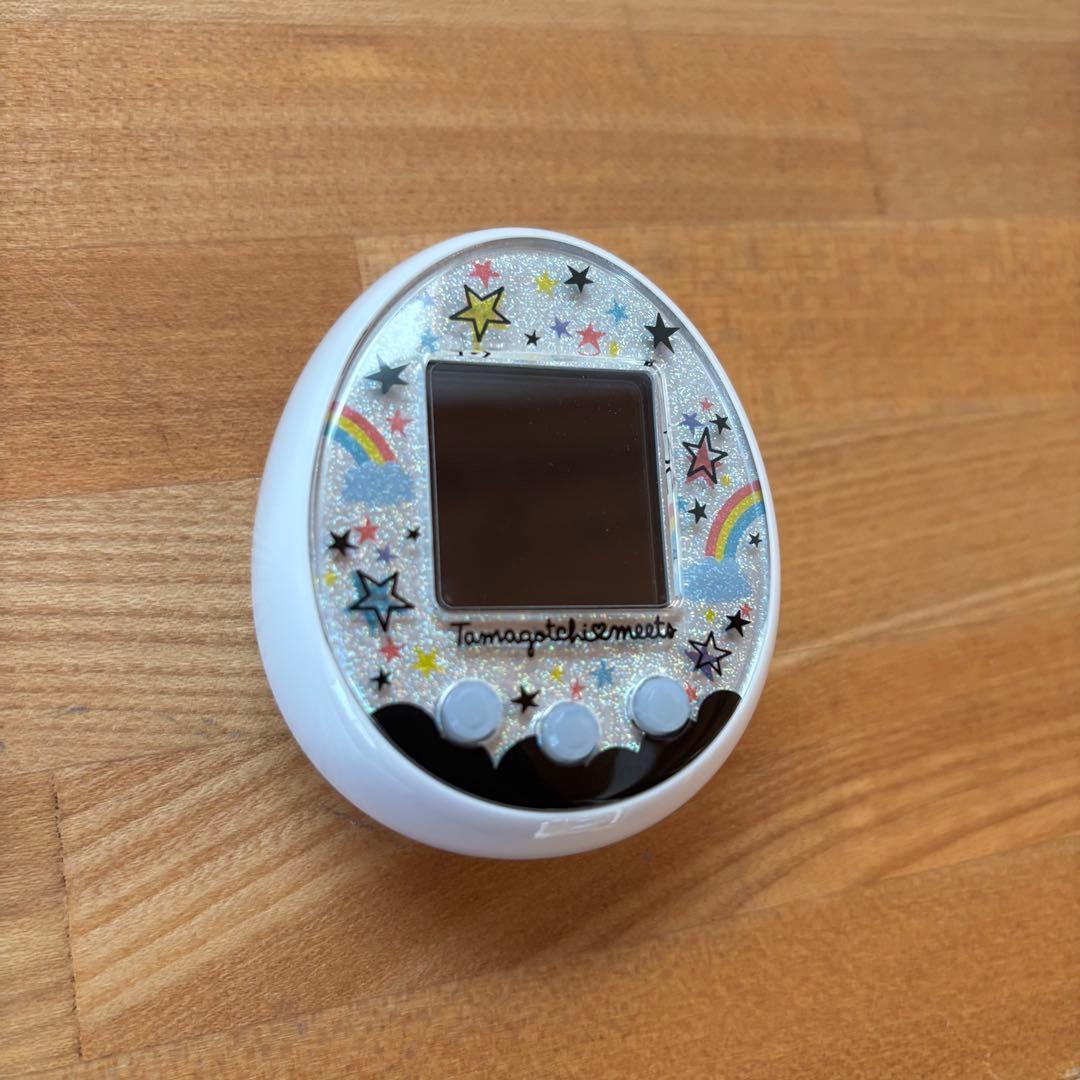 たまごっちみーつ マジカルみーつver. 限定ホワイト　ストラップ付き