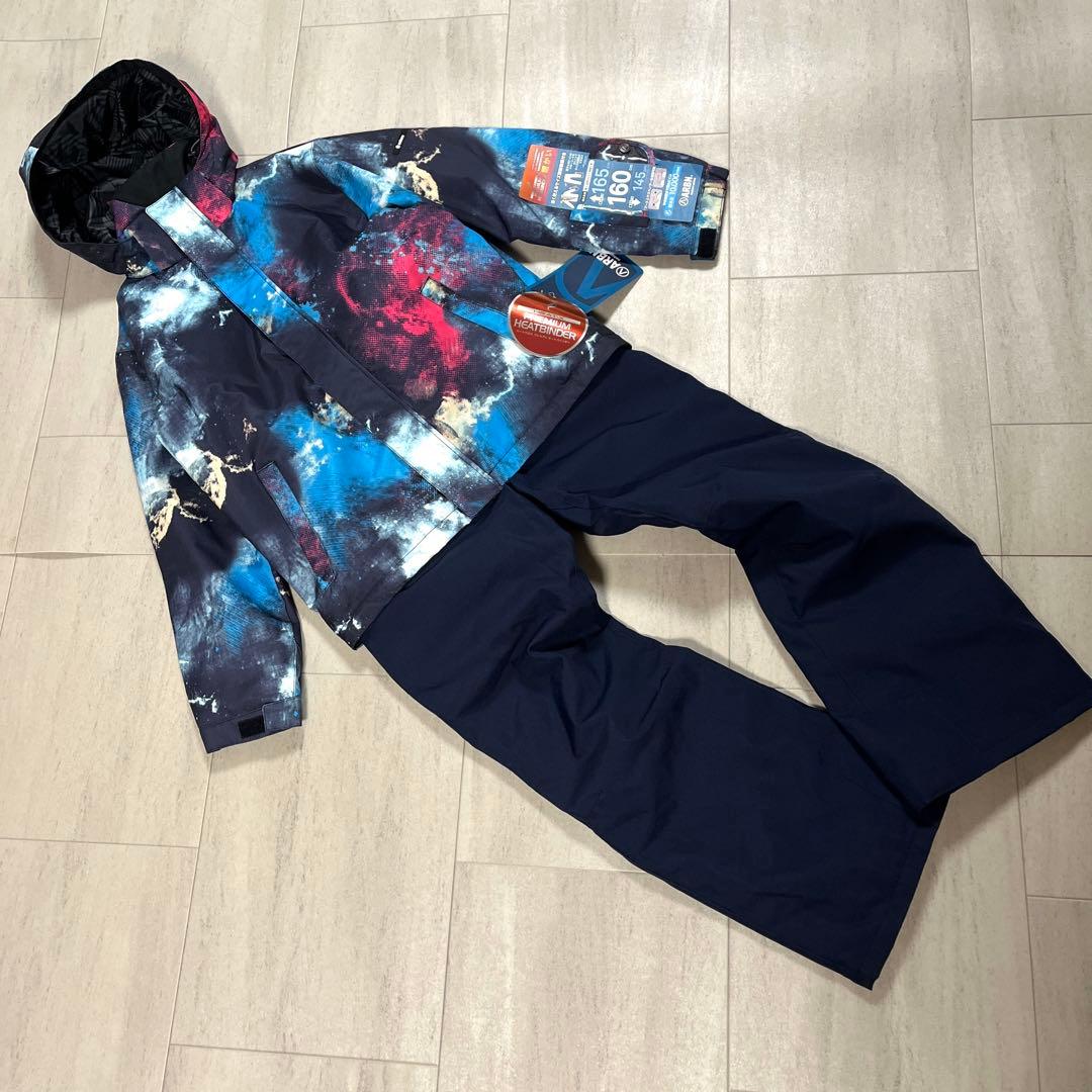 新品 ARBN スキーウエア 160 150 ボードウエア 男 ウエア上下