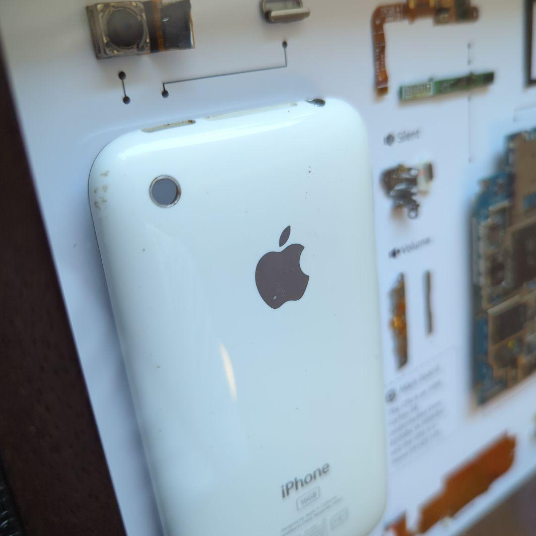 iPhone3GS 標本アート ホワイト