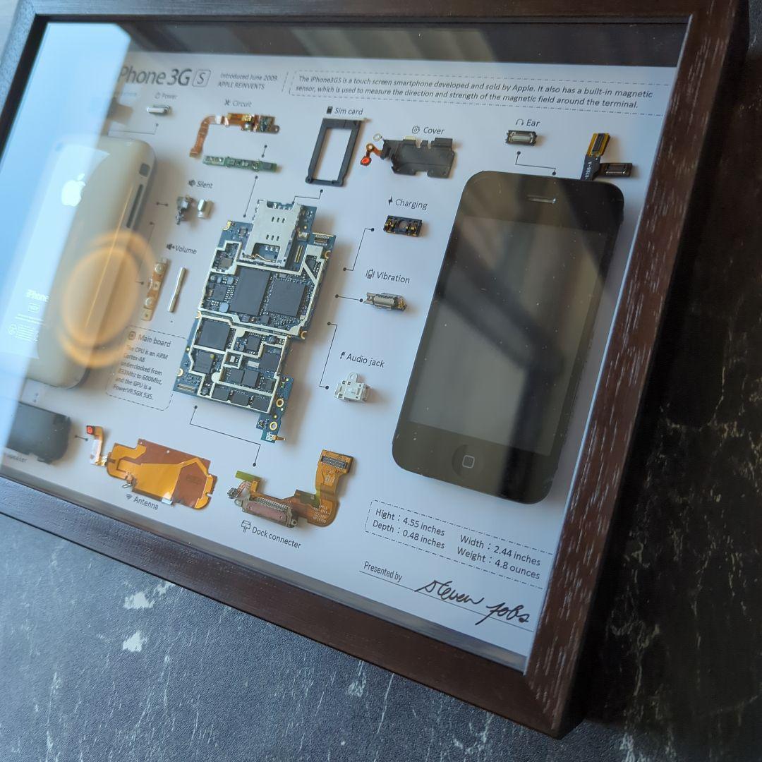 iPhone3GS 標本アート ホワイト