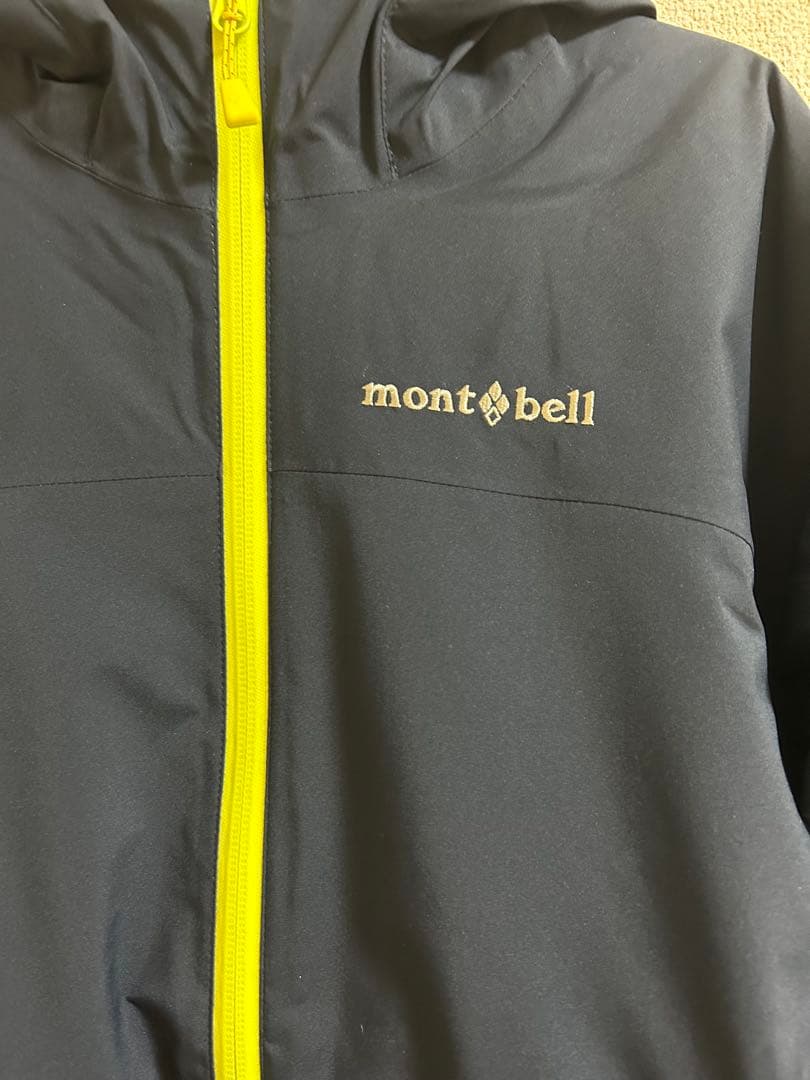 mont-bell パウダーステップ パーカ KID'S 150 ネイビー