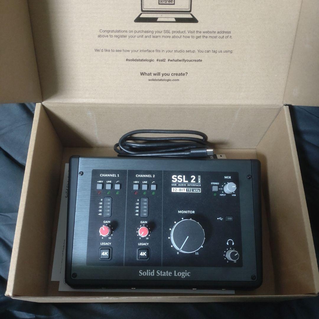 SSL 2 mk2 オーディオインターフェイス