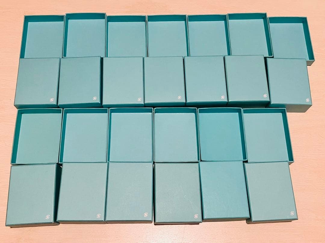 Tiffany & Co. アクセサリーギフトボックス 13個セット　旧型