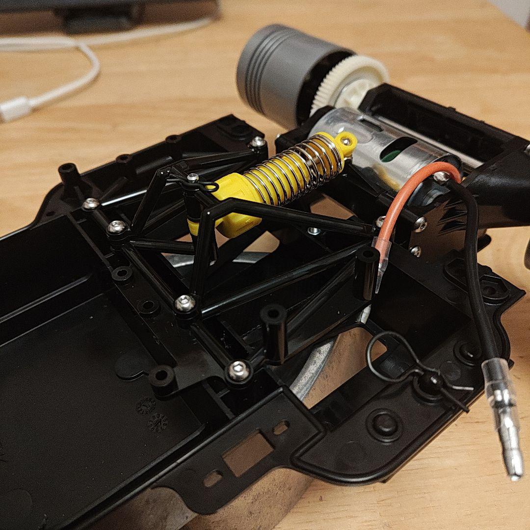 ハ*ミ様 タミヤ　Cカーシャーシ　ポルシェ956用ホイール付　未使用品