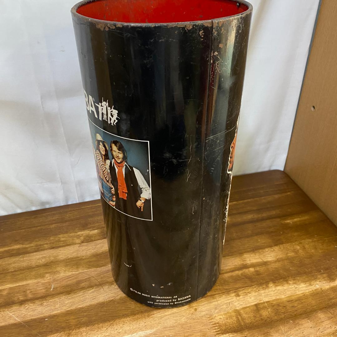 貴重品！ ABBA ゴミ箱 当時物 アバ 傘立て