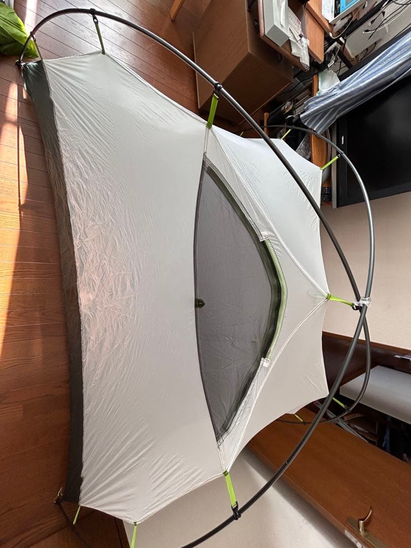 再値下げ　ニーモ　タニ　2P 軽量ドーム型山岳テント グリーン