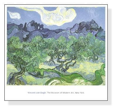 額装済/オリーブの林 1889/フィンセント ファン ゴッホ/アートポスター