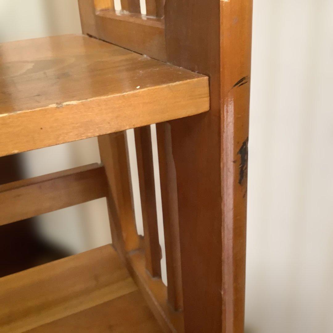 昭和レトロ　本棚　飾り棚　ブックシェルフ　時代物　アンティーク　ディスプレイ