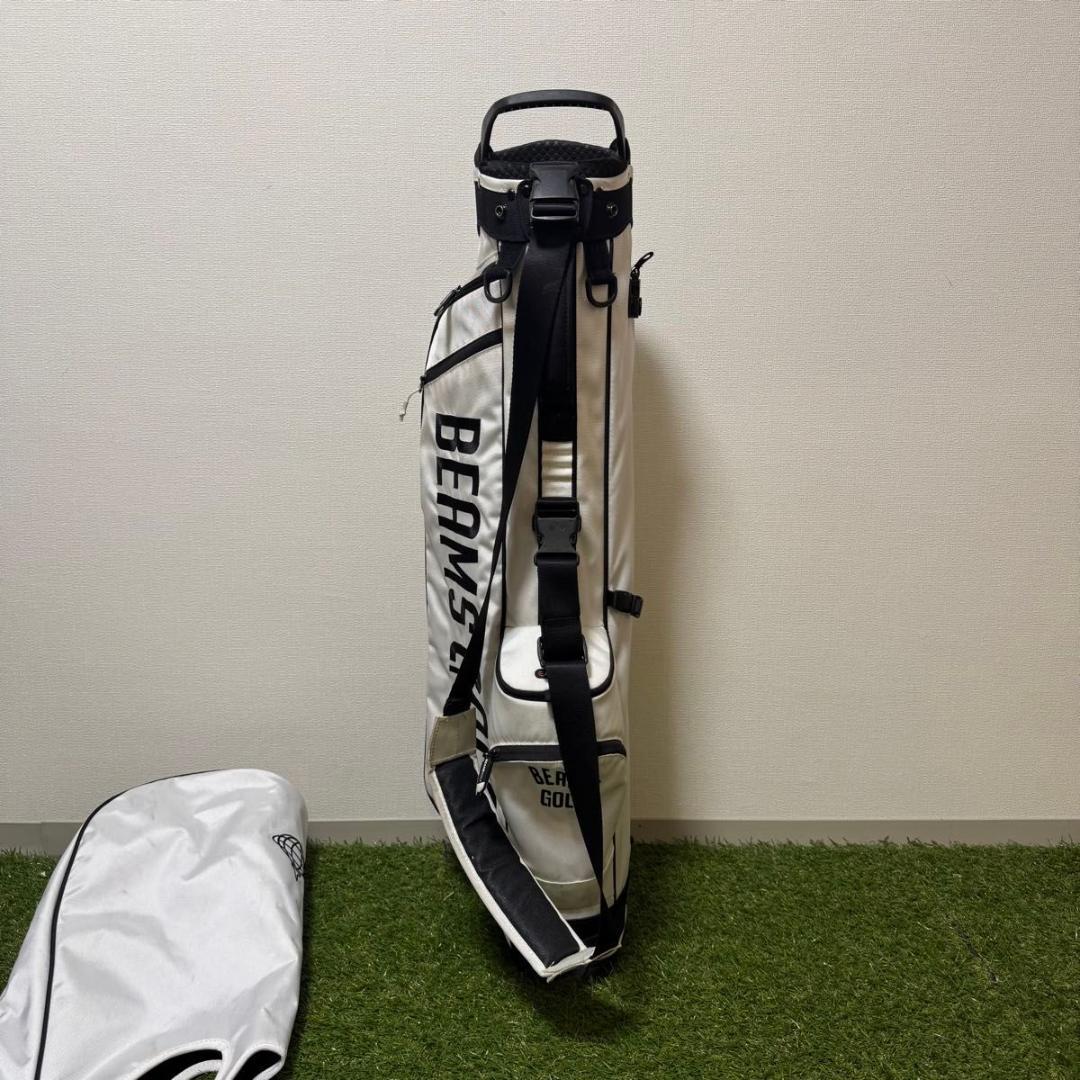 BEAMS GOLF ビームス スリムスタンド キャディバッグ ゴルフバッグ