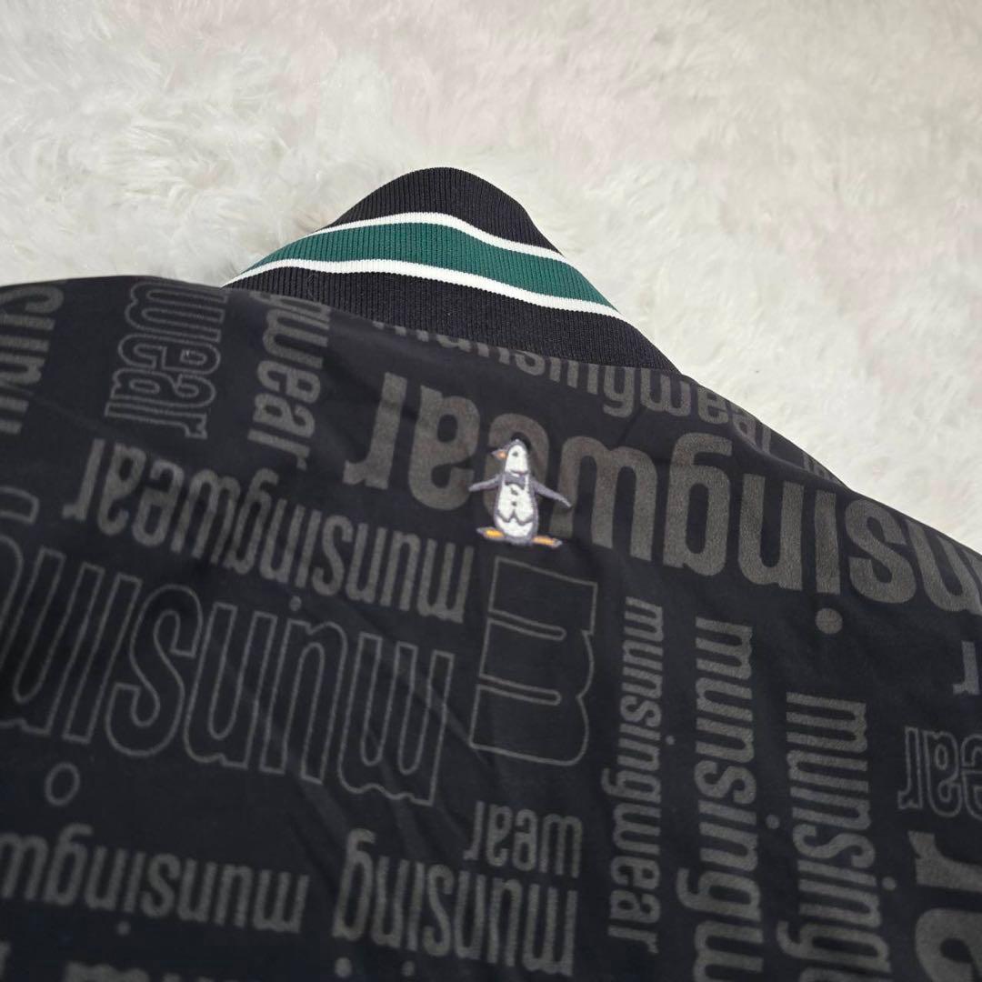 munsing wear 【マンシングウェア】ジャケット 黒 M ゴルフウェア