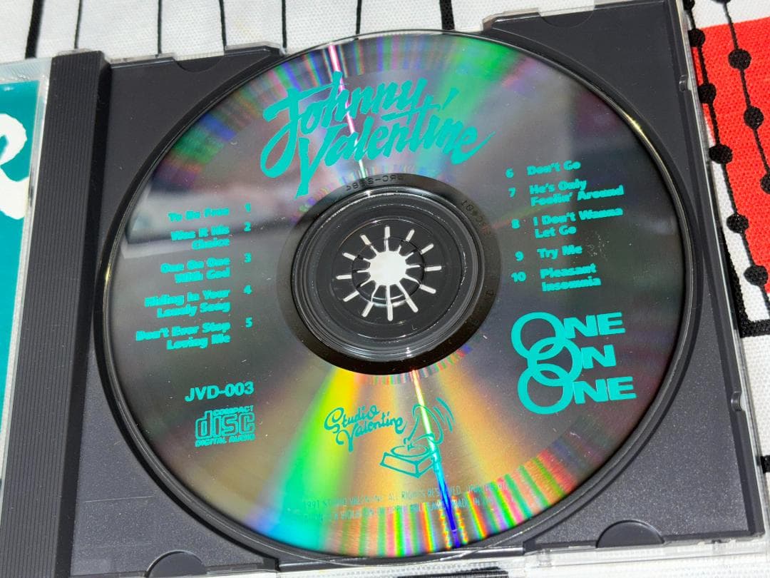 洋楽 JOHNNY VALENTINE \"ONE ON ONE\"