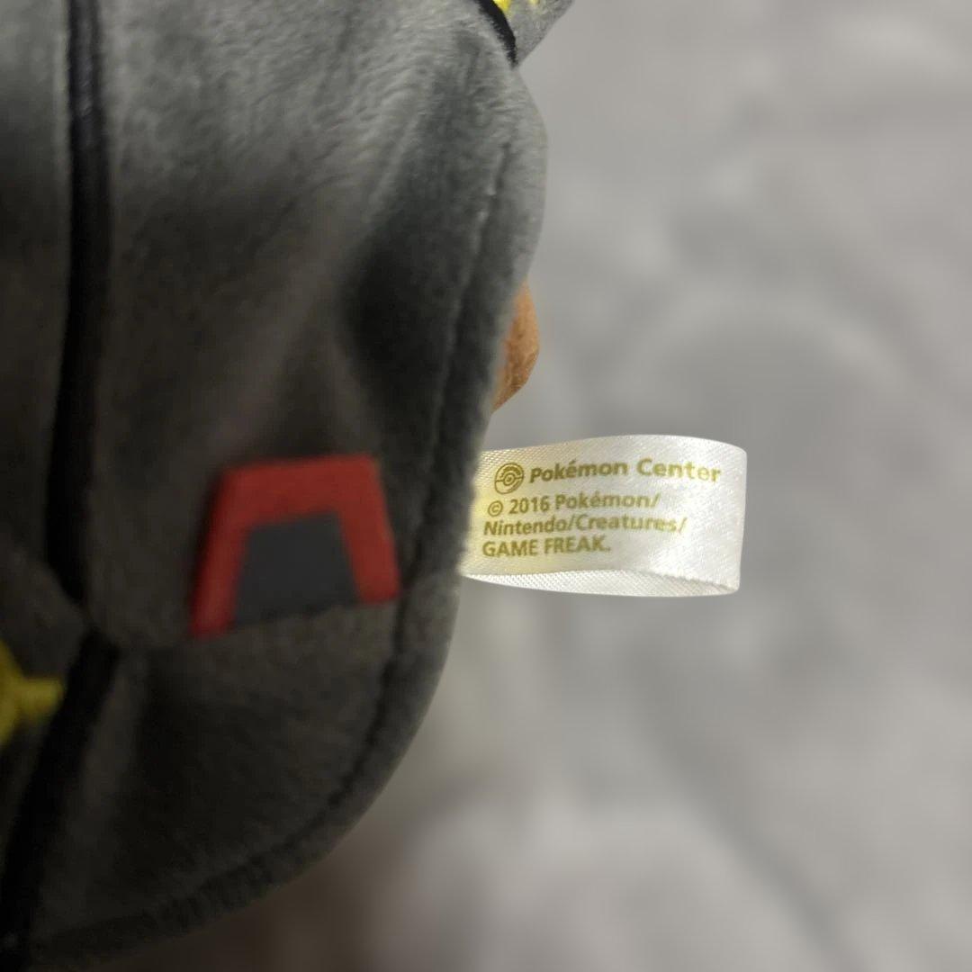 A*e様 ポケモン　黒いレックウザのポンチョを着たピカチュウ　ぬいぐるみ