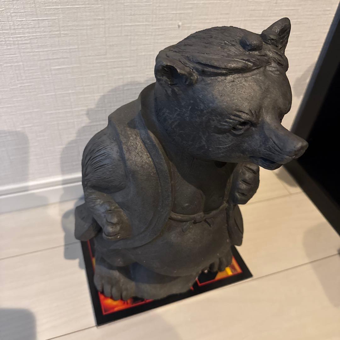 狸 たぬき 置物 縁起物 開運 商売繁盛 骨董 アンティーク 40㎝