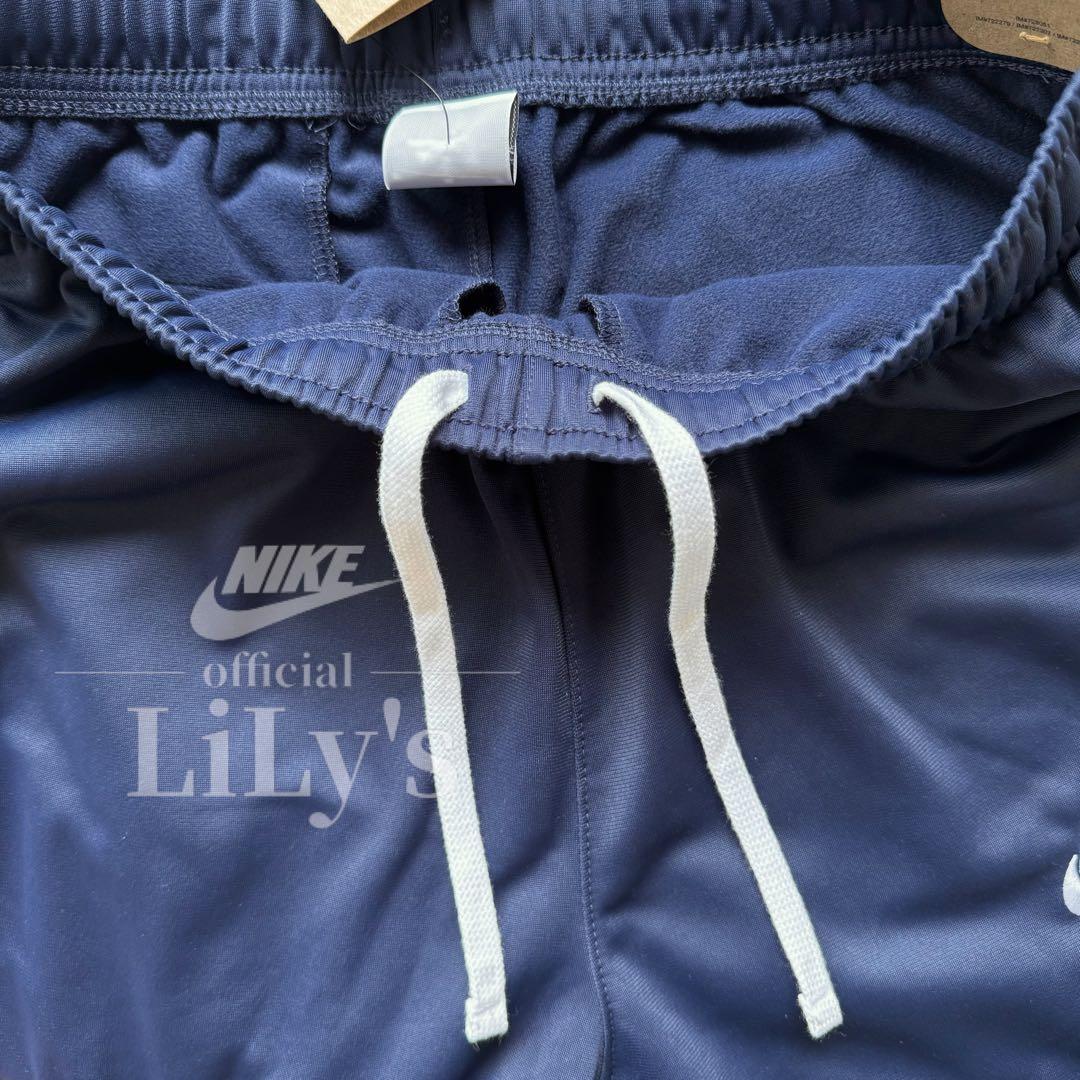 【Ｓサイズ】ナイキ上下セットアップ　ネイビー　ロゴ刺繍　スウォッシュ　新品未使用