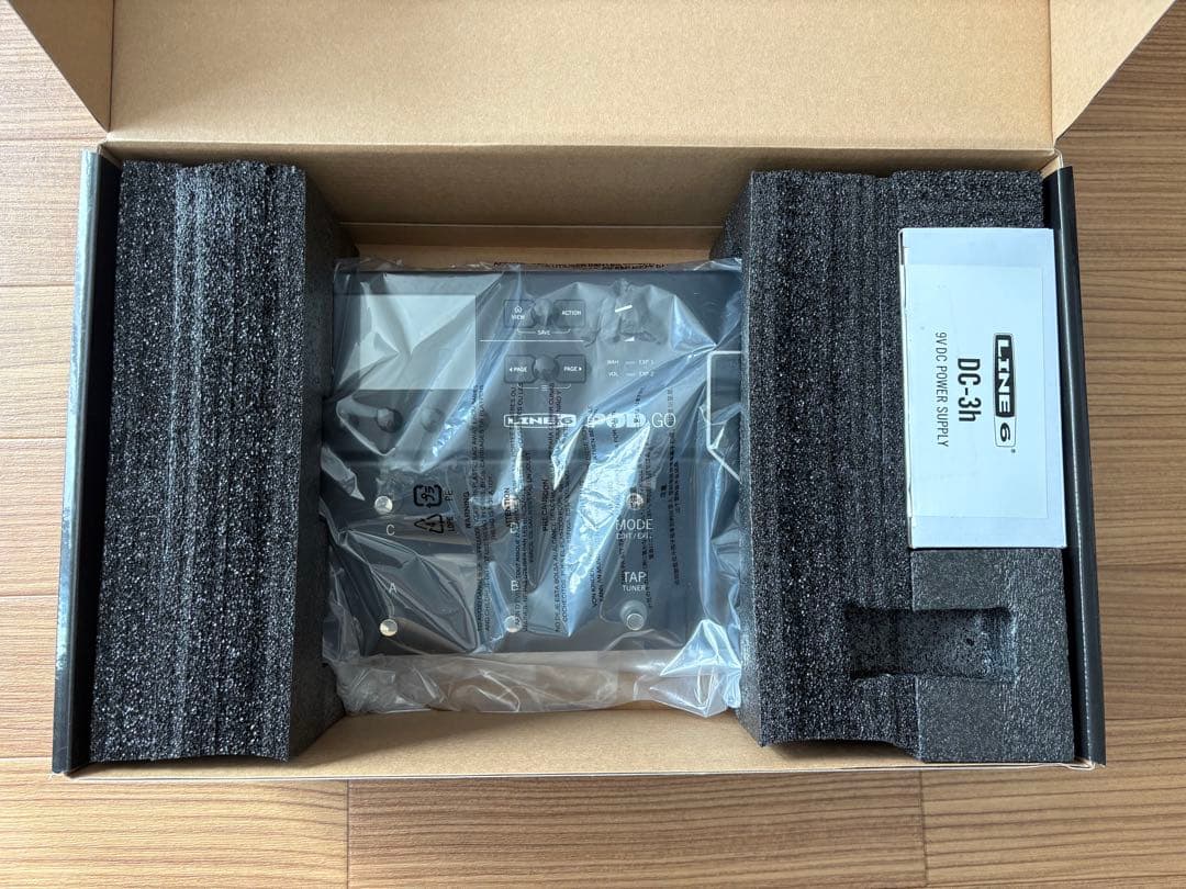 LINE 6 POD GO ギターエフェクター【箱/付属品付】