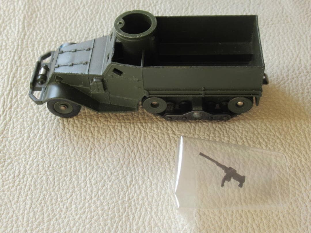 ◆未使用 1963年 仏製！ディンキー No.822 ハーフトラック 機関銃付き