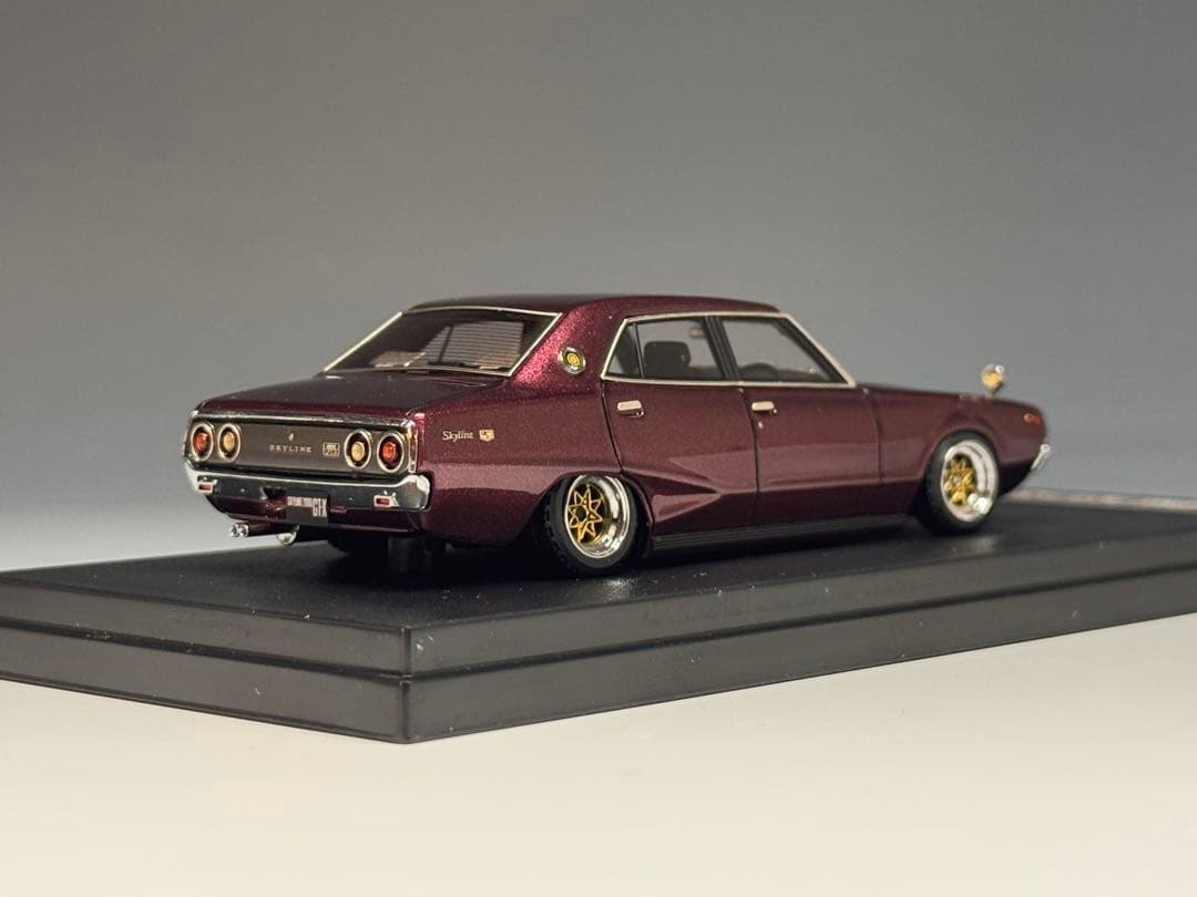 IG 1/43 日産 スカイライン 2000 GT-X パープル 0387