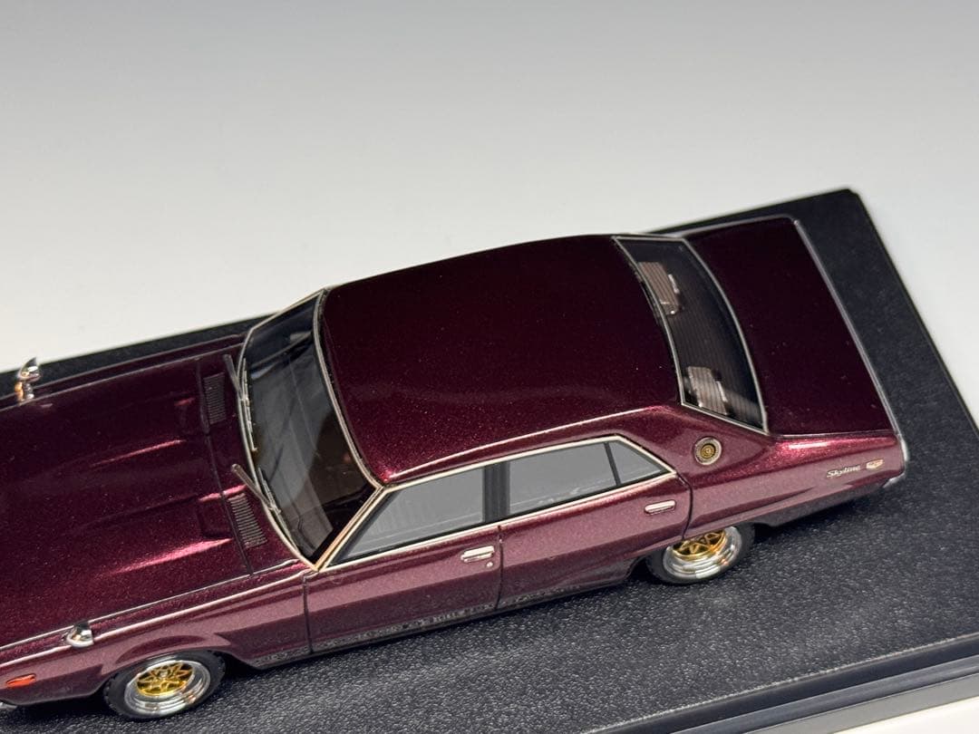 IG 1/43 日産 スカイライン 2000 GT-X パープル 0387