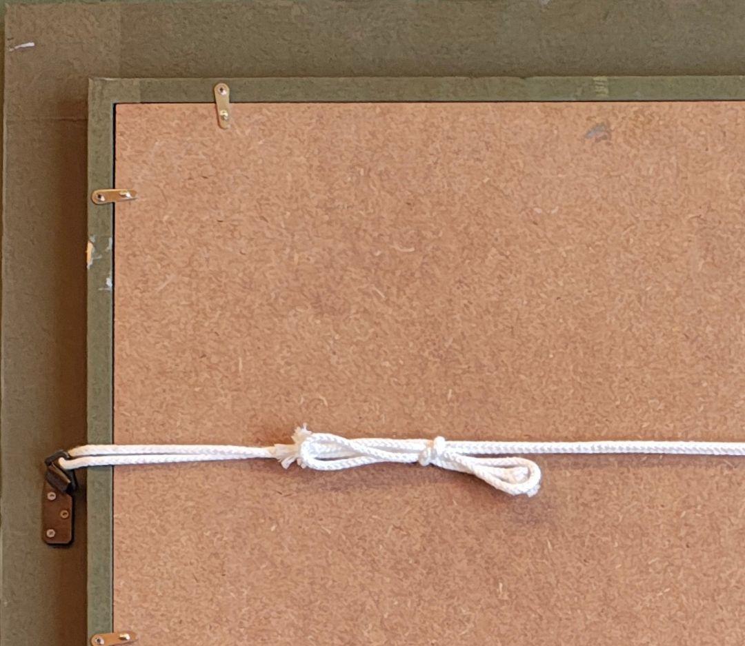 F12号 シルバー×ゴールド 額縁 ※油絵付き