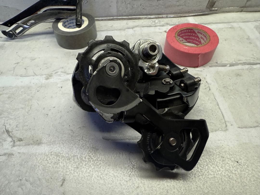 シマノ アルテグラ6870 di2 ディレイラーセット