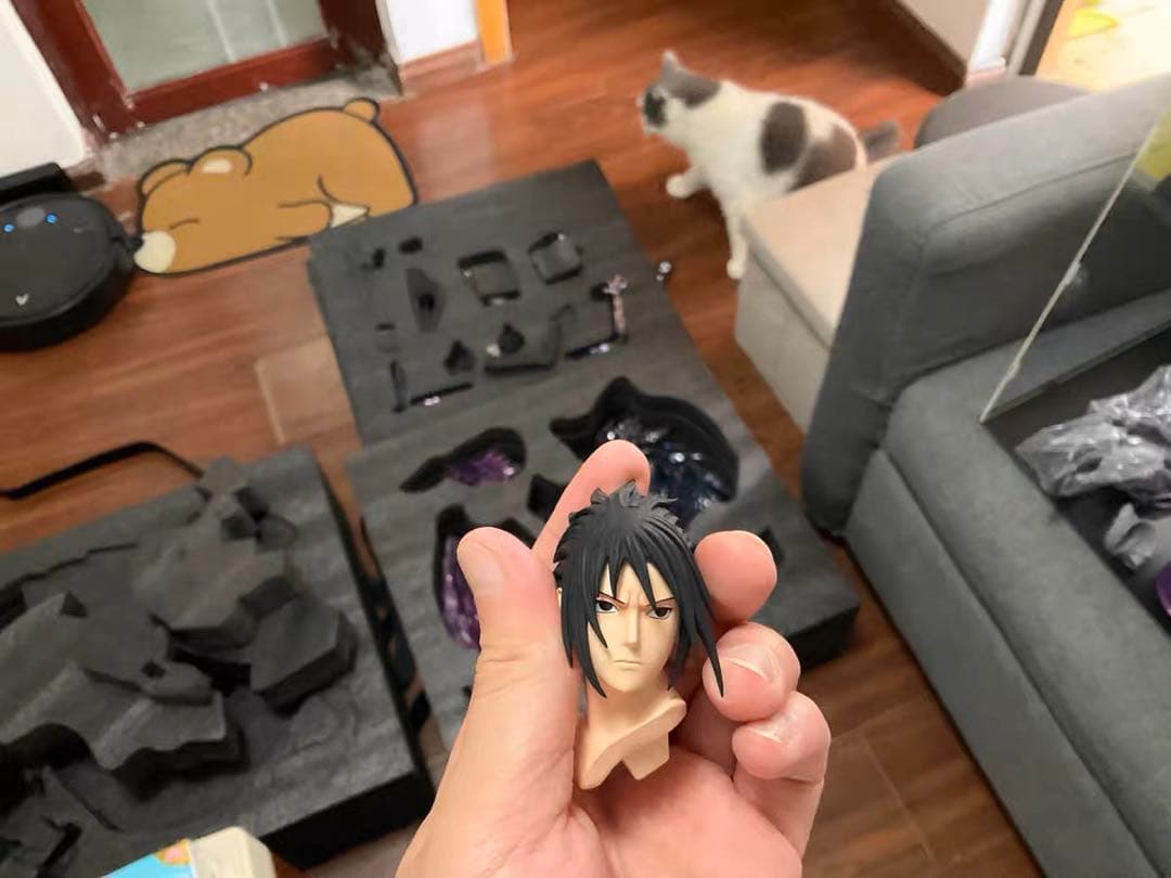 NARUTO ナルト うちはサスケ ガレージキット ガレキ スタチュー②④