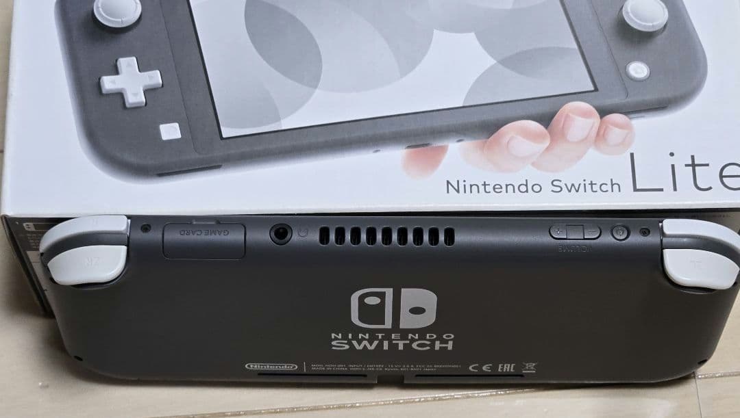 Nintendo Switch Lite グレー 本体　訳あり