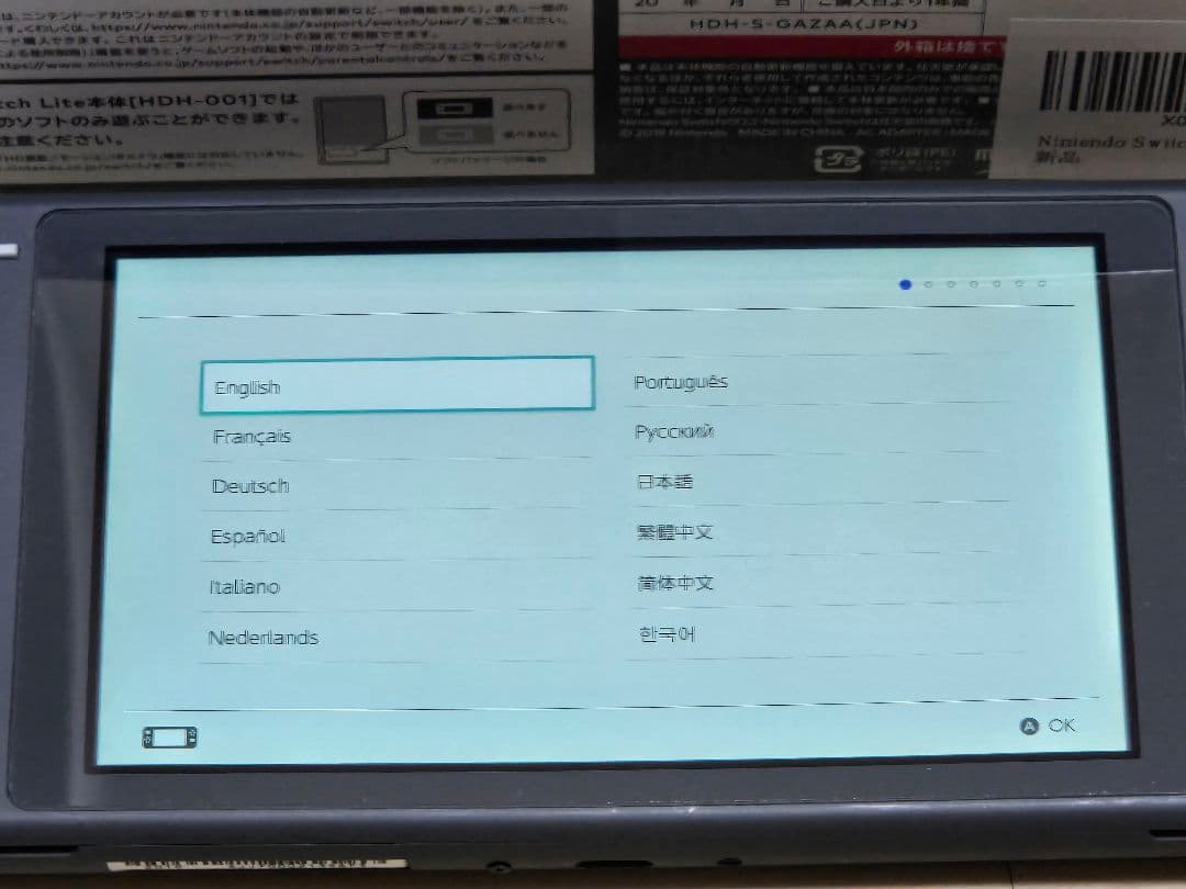 Nintendo Switch Lite グレー 本体　訳あり