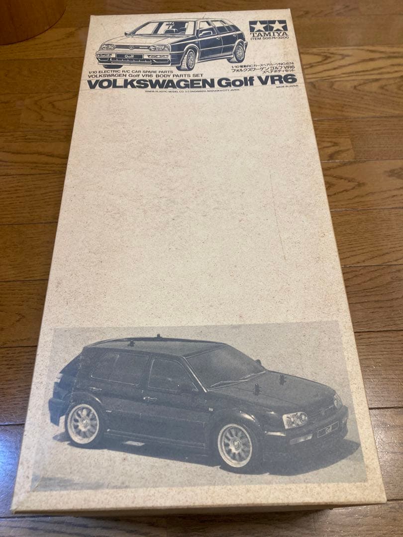 タミヤ ＲＣ フォルクスワーゲン ゴルフ ＶＲ６ スペアボディセット
