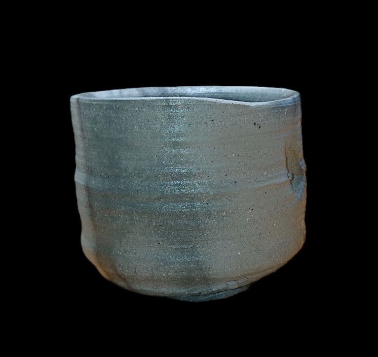 浦上善次 青備前 酒盃 ぐい呑