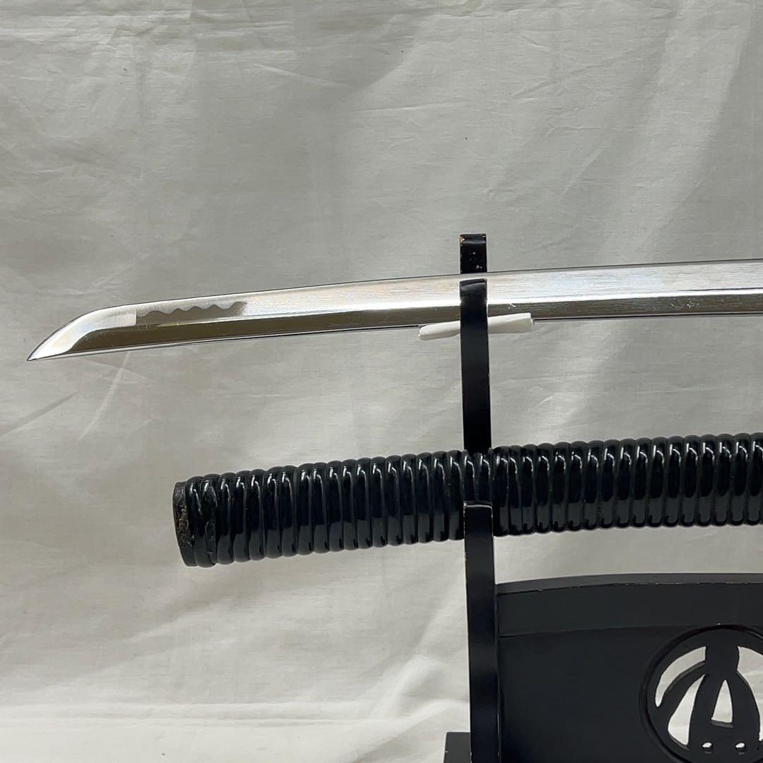 【模造刀】二本差し 太刀 脇差 藤巻 鞘 風景 鍔