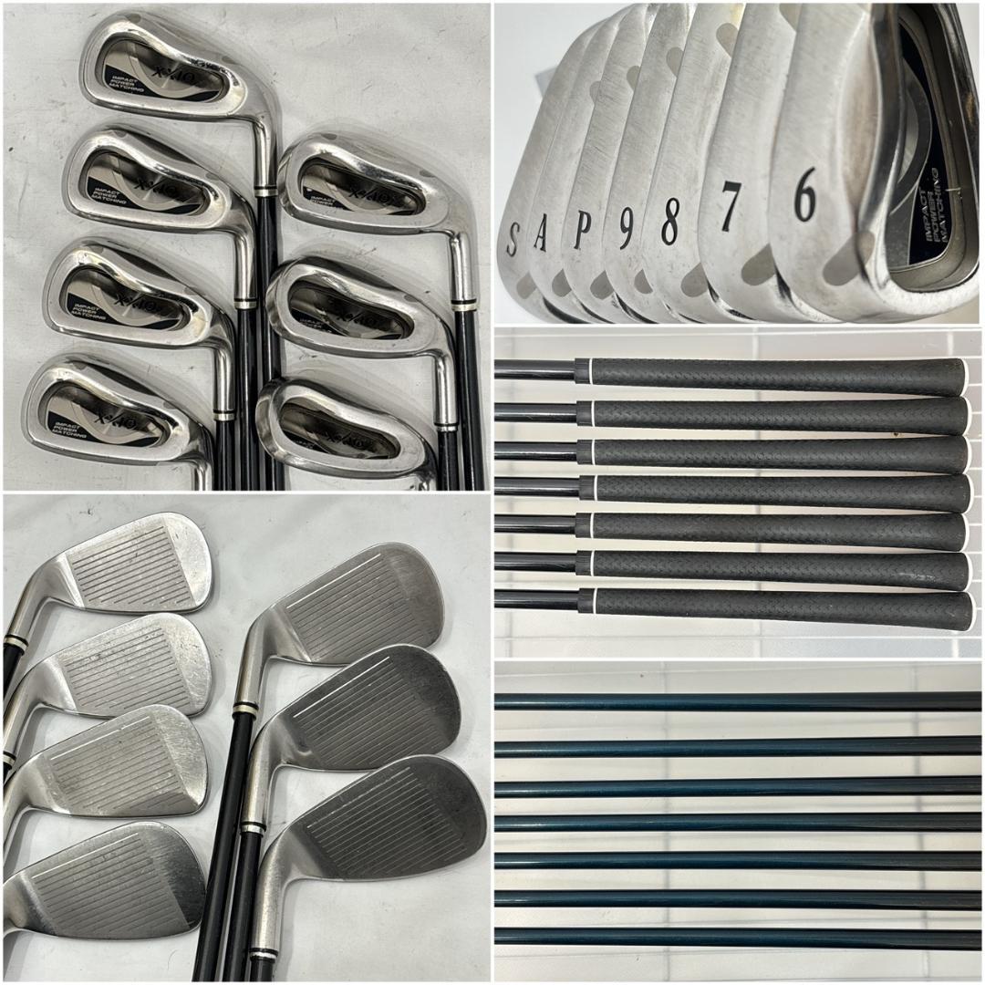 メンズ右利き初心者用　ゼクシオ　4＆7代目　ゴルフクラブセット　W2631