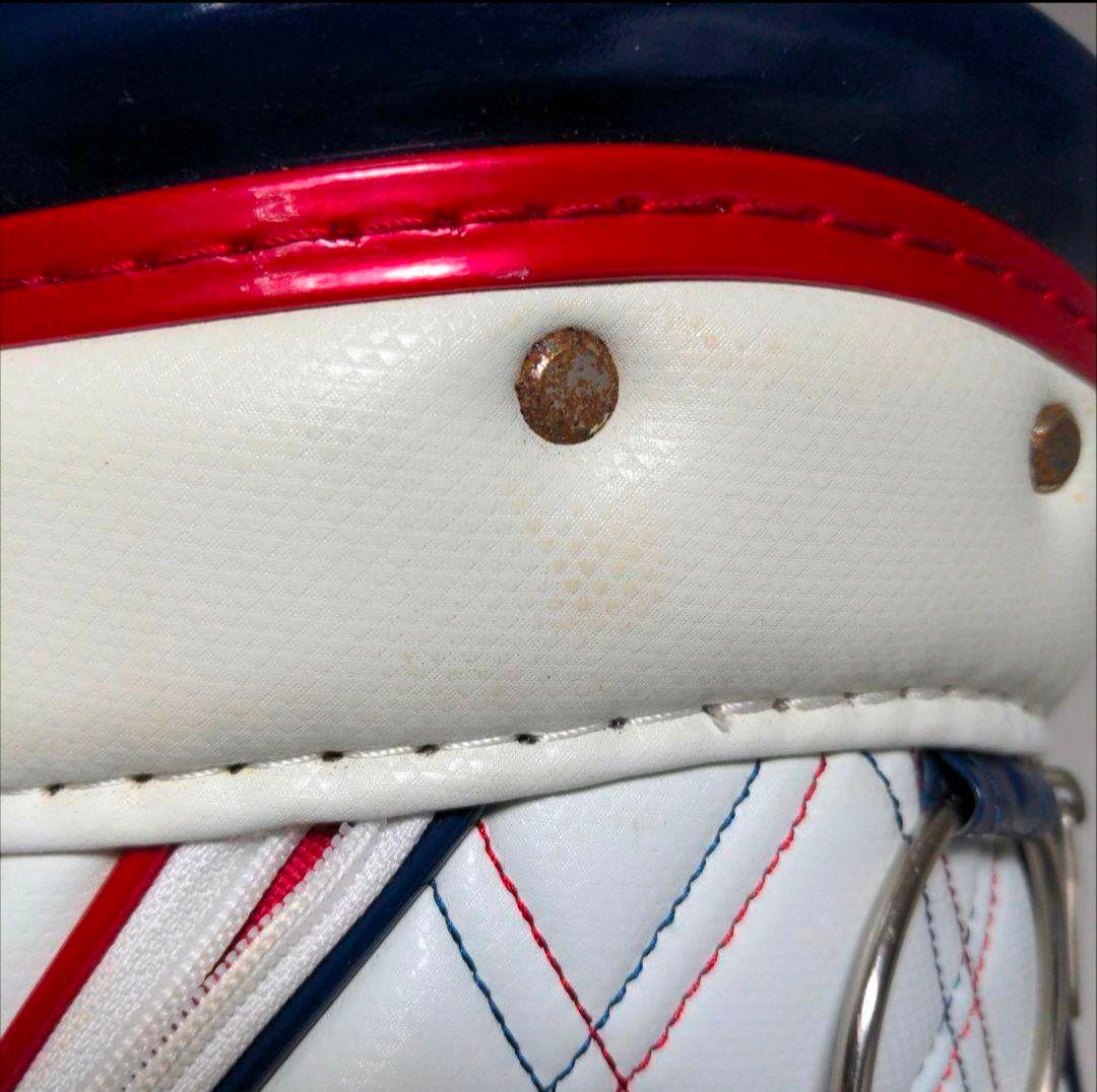 dc9 Callaway レザー キャディバッグ 白