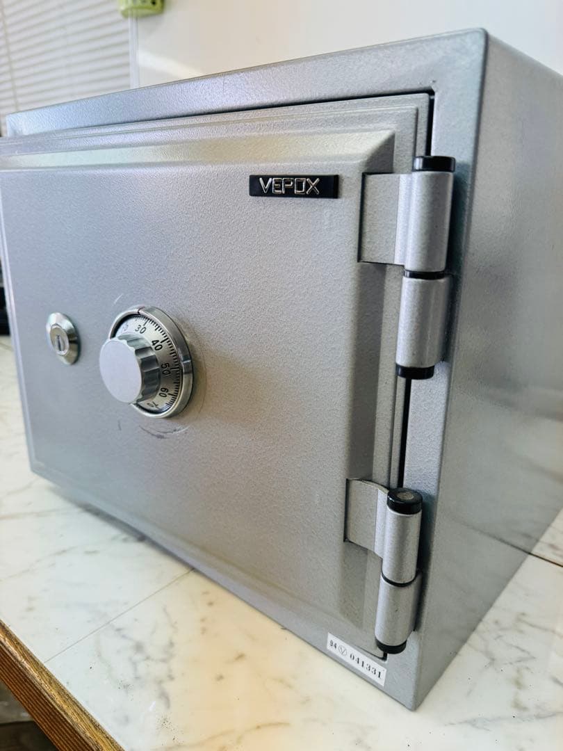 VEPOX 耐火金庫 耐衝撃 日本製 インテリア アンティーク ビンテージ 小型