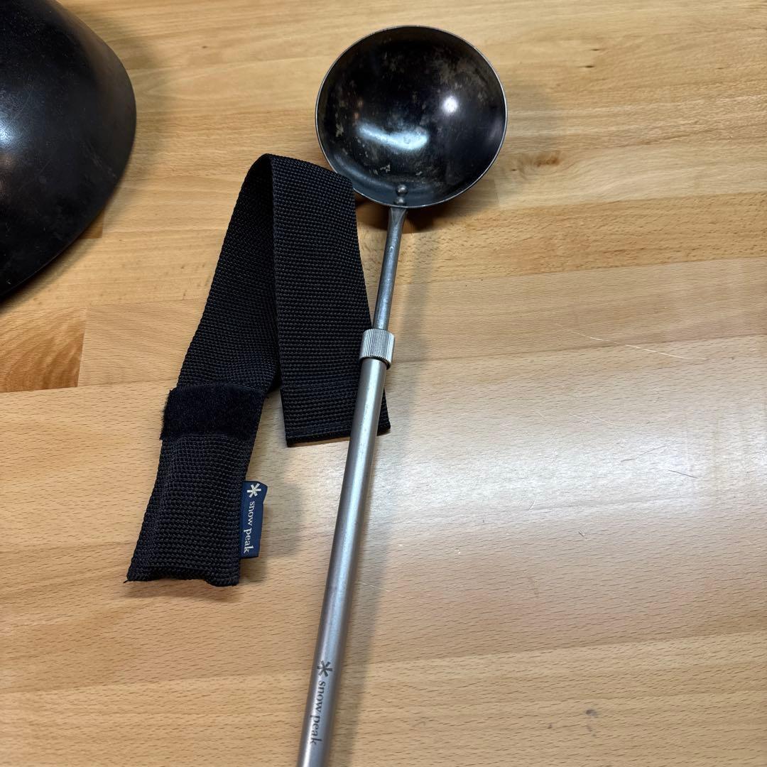 スノーピーク　火燕鍋　火燕お玉セット