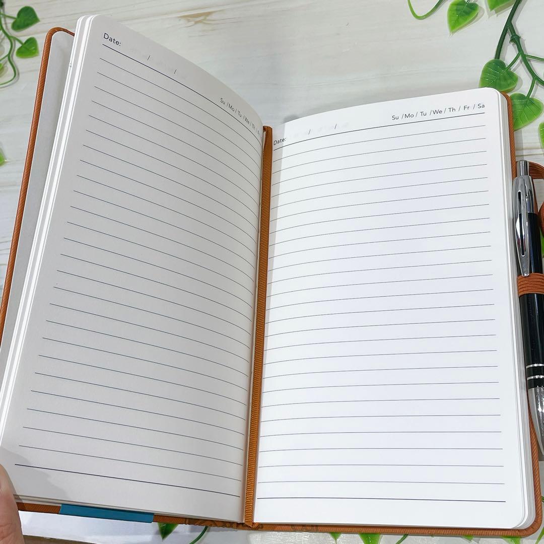 A5 ノート PUレザー中型 ハードケース メモ帳