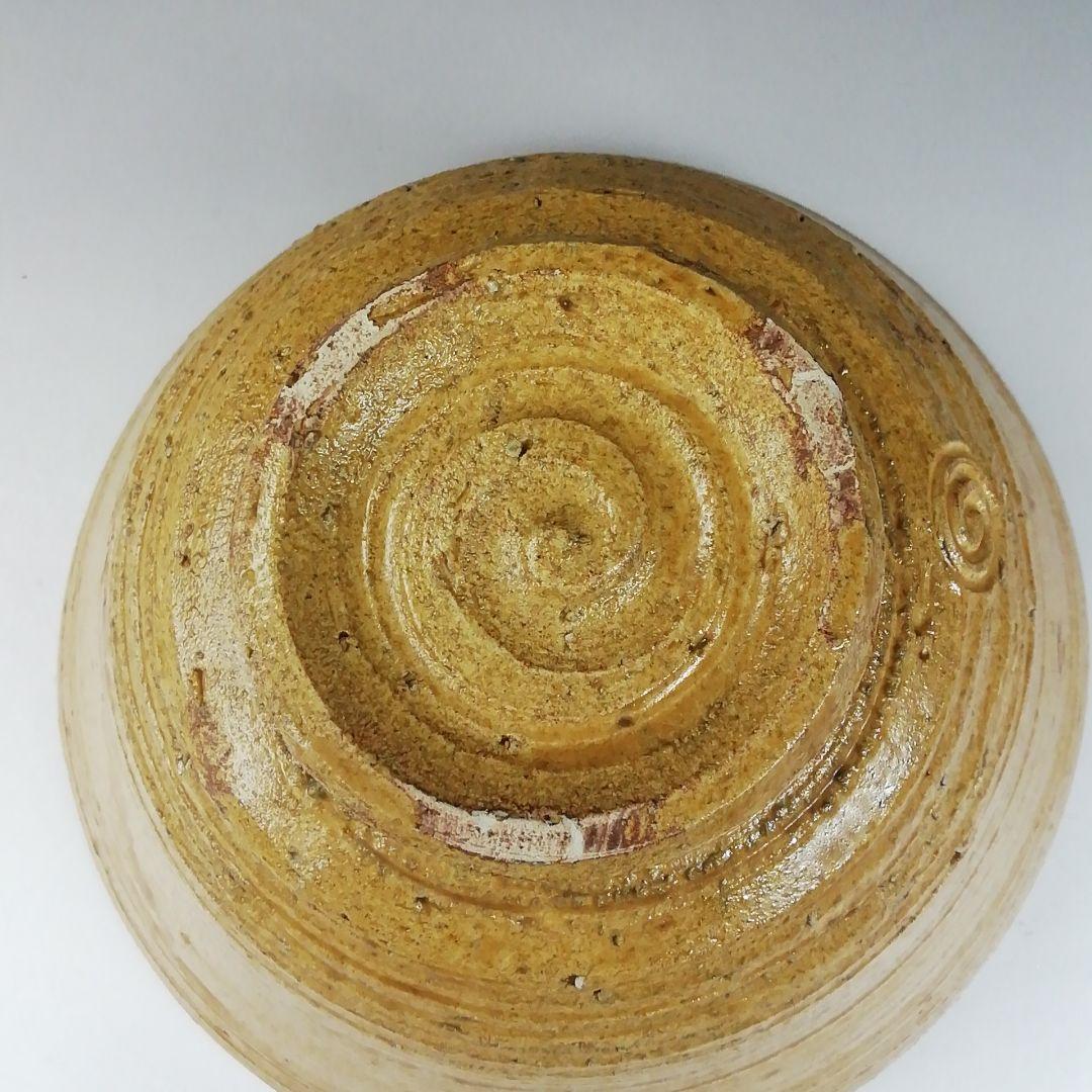 Ｔ５８１　茶碗　『伊羅保茶碗』『中村正彦 造』『前大徳寺 高橋悦道 書付』　共箱