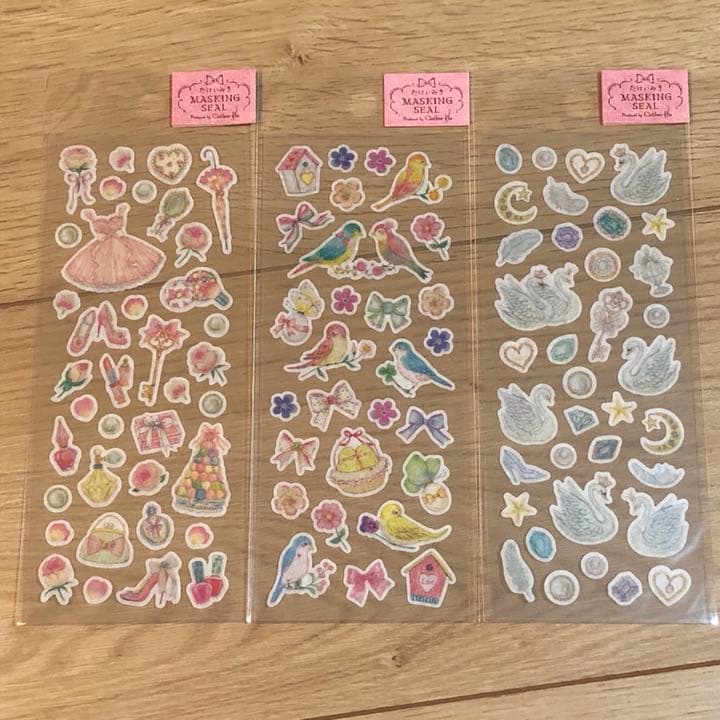 ★新品★たけいみき  マスキングシール  6種セット