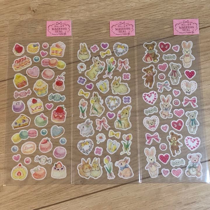 ★新品★たけいみき  マスキングシール  6種セット