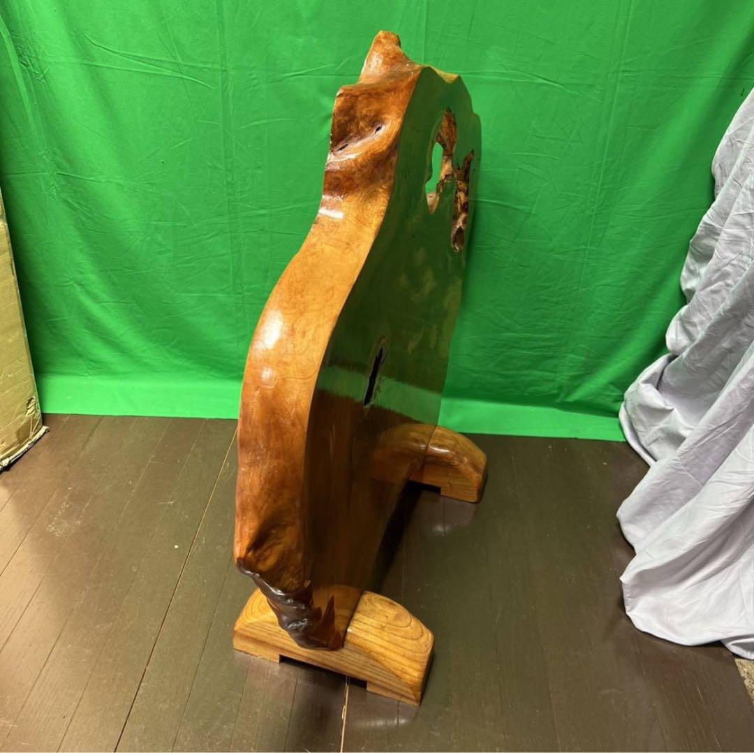 衝立　玄関　木製　無垢材