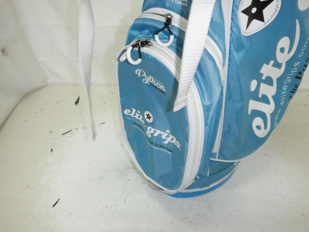 elite grips★エリートグリップ★9.5型★軽量★スタンド(BLUE)